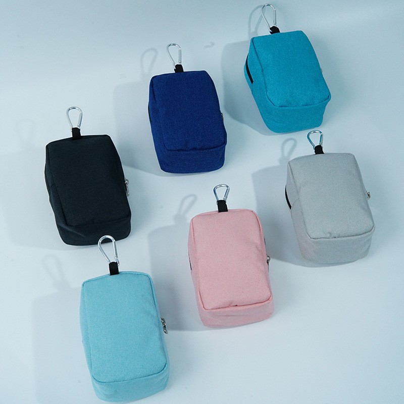 compact zip pouch with carabiner compact zip pouch with carabiner