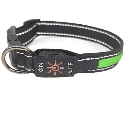 USB-laetav LED koera kaelarihm